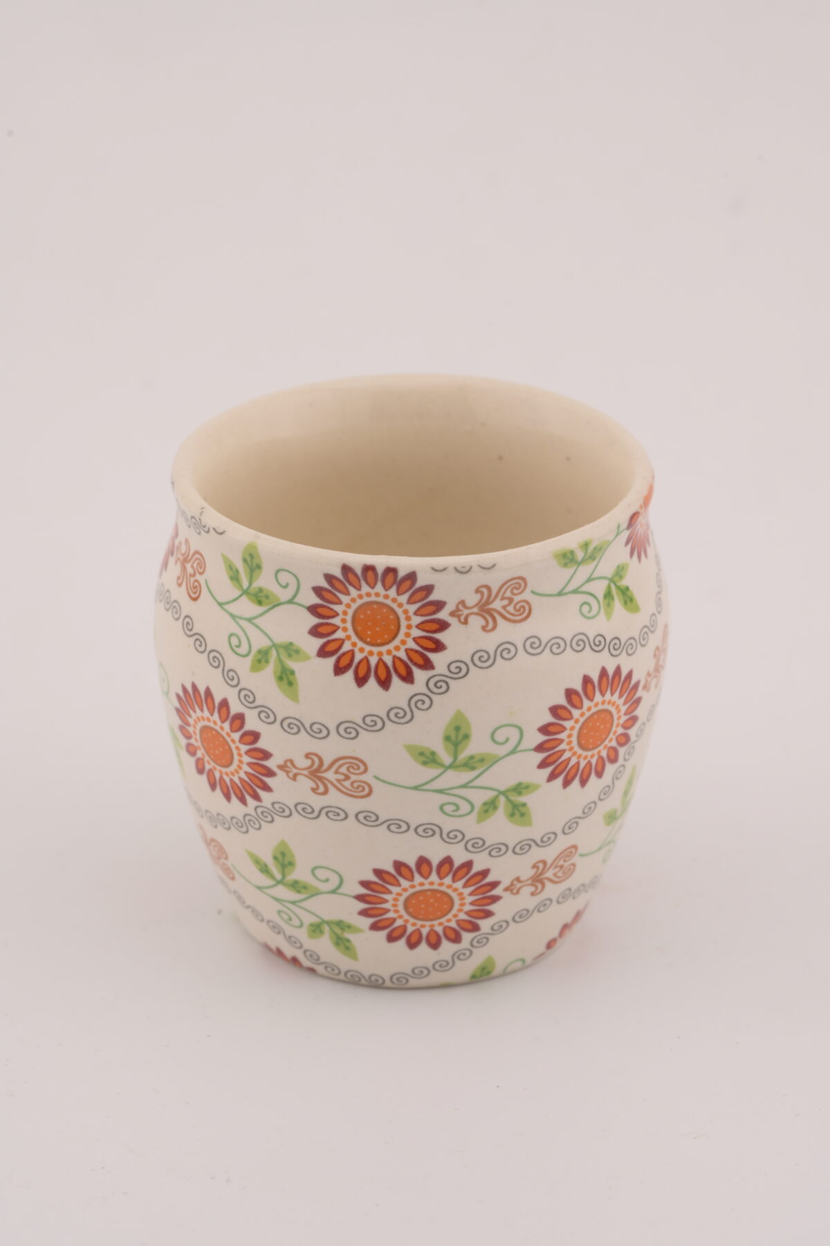 Autumn Bloom Tea Kulhad